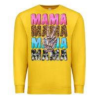 Lemon mama skeleton peace leopard pattern Premium Sweatshirt - NancyCooperArtShop
