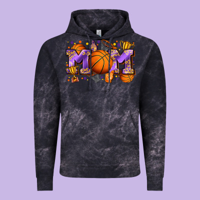 Mom Basketball Vintage Hoodie Designed By Zillion Design Studio
