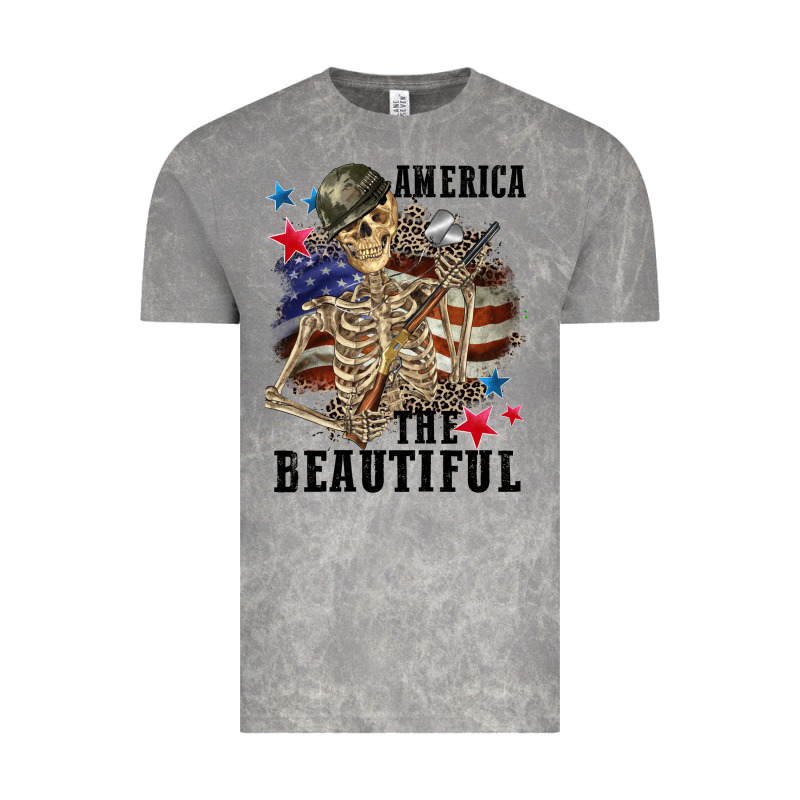America The Beautiful 4th Of July Vintage Tee by CowGirlArtShop | Teevron
