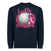 Tackle Cancer Volleyball Heavyweight Sweatshirt | Teevron