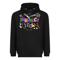 Black pharmacy tech Heavyweight Hoodie - MaliasSmallBusiness