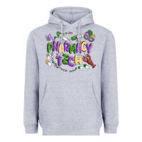 Heather Grey pharmacy tech Heavyweight Hoodie - MaliasSmallBusiness