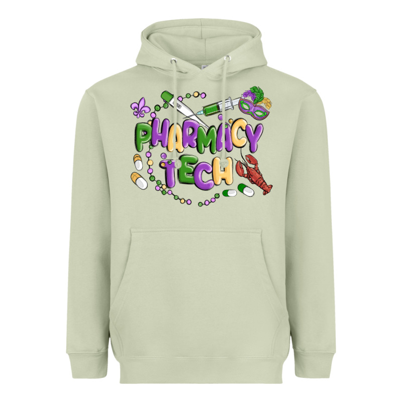 Pharmacy Tech Heavyweight Hoodie by MaliasSmallBusiness | Teevron