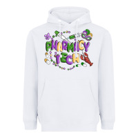 White pharmacy tech Heavyweight Hoodie - MaliasSmallBusiness