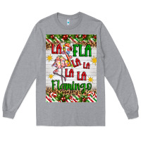 Christmas Fla La La La La La Flamingo Air Freshener Long Sleeve Tee | Teevron