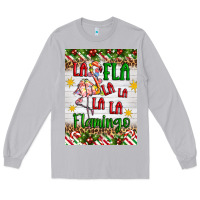 Moon Dust christmas fla la la la la la flamingo air freshener Long Sleeve Tee - Artiststas