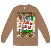 Toasted Coconut christmas fla la la la la la flamingo air freshener Long Sleeve Tee - Artiststas