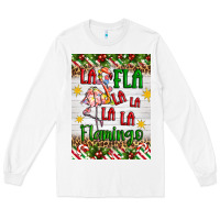 White christmas fla la la la la la flamingo air freshener Long Sleeve Tee - Artiststas