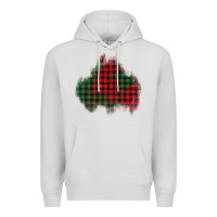 Dove Grey Christmas glitter patch Premium Hoodie - AdoDesignShop