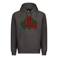 Smoke Christmas glitter patch Premium Hoodie - AdoDesignShop