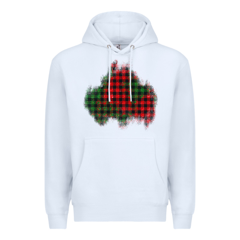 Christmas Glitter Patch Premium Hoodie by AdoDesignShop | Teevron