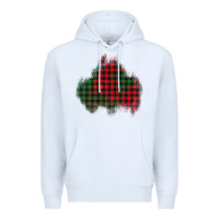 White Christmas glitter patch Premium Hoodie - AdoDesignShop