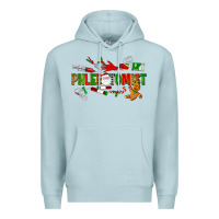 Blue Mist christmas phlebotomist Premium Hoodie - LillyAllenDesigns
