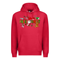 Cardinal christmas phlebotomist Premium Hoodie - LillyAllenDesigns