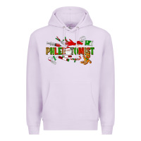 Lilac christmas phlebotomist Premium Hoodie - LillyAllenDesigns