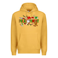 Mustard christmas phlebotomist Premium Hoodie - LillyAllenDesigns