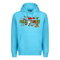 Ocean Blue christmas phlebotomist Premium Hoodie - LillyAllenDesigns
