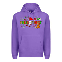 Purple christmas phlebotomist Premium Hoodie - LillyAllenDesigns
