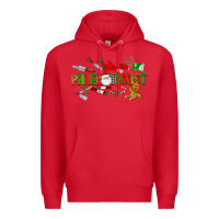 Red christmas phlebotomist Premium Hoodie - LillyAllenDesigns