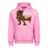 Fuchsia Pink DADDY SAURUS REX Urban Hoodie - Bettercallsaul