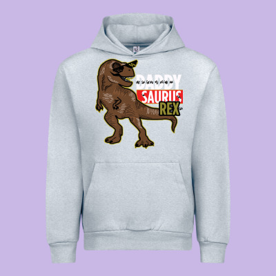 Daddy Saurus Rex Urban Hoodie Designed By Bettercallsaul