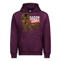 Mauve Wine DADDY SAURUS REX Urban Hoodie - Bettercallsaul