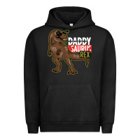 Pigment Black DADDY SAURUS REX Urban Hoodie - Bettercallsaul
