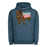 Pigment Midnight Navy DADDY SAURUS REX Urban Hoodie - Bettercallsaul
