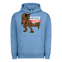 Pigment Pebble Blue DADDY SAURUS REX Urban Hoodie - Bettercallsaul