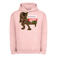 Pigment Salmon DADDY SAURUS REX Urban Hoodie - Bettercallsaul
