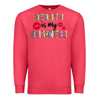 Cardinal beauty is my business Premium Sweatshirt - MaliasSmallBusiness