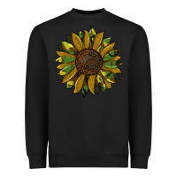 Black camouflage flitter sunflowers Heavyweight Sweatshirt - RanaPortraitStore