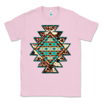Bubblegum Pink cowhide leopard gemstone aztec Classic Tee - JahusDesignShop