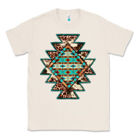 Natural cowhide leopard gemstone aztec Classic Tee - JahusDesignShop