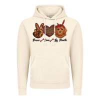 Vintage Artic peace love toy poodle Vintage Hoodie - RanaPortraitStore