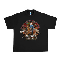 Black cowboy ranch Urban Heavy Tee - SublimationCraftShop
