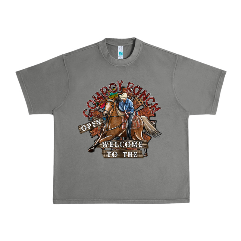 Cowboy Ranch Urban Heavy Tee by SublimationCraftShop | Teevron