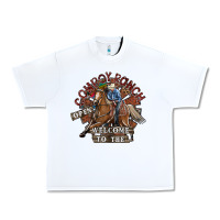 White cowboy ranch Urban Heavy Tee - SublimationCraftShop