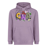 Lavender cna mardi gras Heavyweight Hoodie - MaliasSmallBusiness