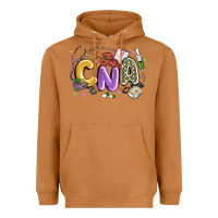 Meerkat cna mardi gras Heavyweight Hoodie - MaliasSmallBusiness