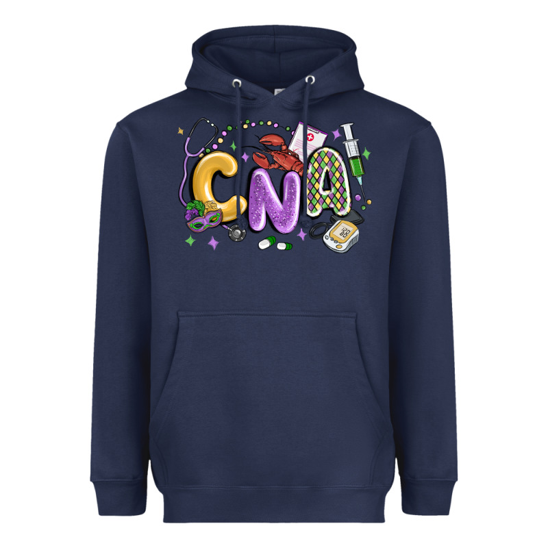 Cna Mardi Gras Heavyweight Hoodie by MaliasSmallBusiness | Teevron