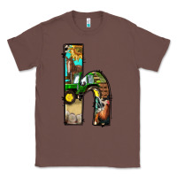 Chestnut farm life alphabet lowercase letters h Classic Tee - BundleAndBundleShop