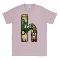 Lilac farm life alphabet lowercase letters h Classic Tee - BundleAndBundleShop