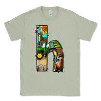 Farm Life Alphabet Lowercase Letters H Classic Tee | Teevron