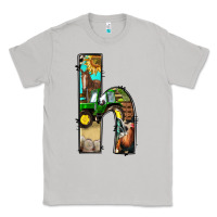 Moon Dust farm life alphabet lowercase letters h Classic Tee - BundleAndBundleShop