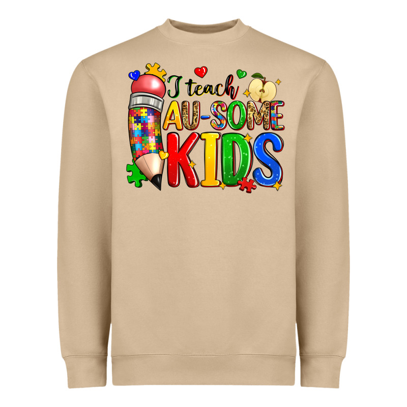 I Teach Au Some Kids Heavyweight Sweatshirt by Zillion Design Studio | Teevron