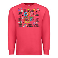 Cardinal god is so much bigger than... Premium Sweatshirt - MaliasSmallBusiness