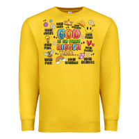 Lemon god is so much bigger than... Premium Sweatshirt - MaliasSmallBusiness