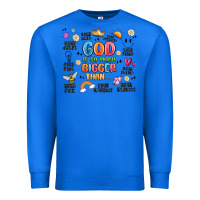 True Royal god is so much bigger than... Premium Sweatshirt - MaliasSmallBusiness