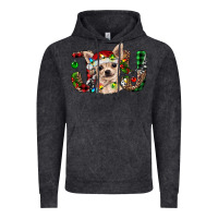 Vintage Black christmas chihuahua joy Vintage Hoodie - RanaPortraitStore